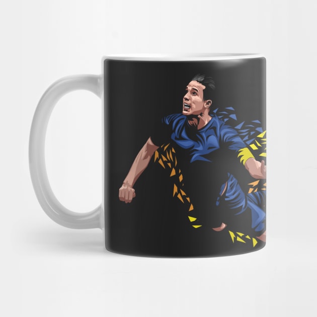 Van Persie Flying Header by siddick49